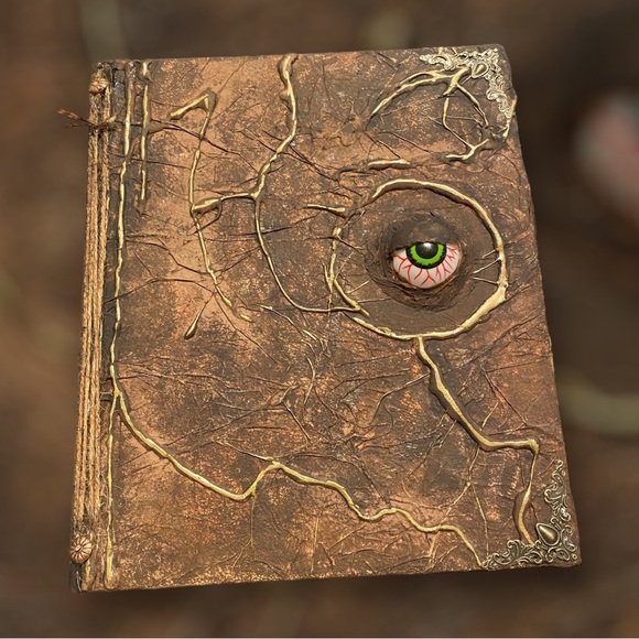 Hand Crafted Other - Hocus Pocus inspired Book of Spells decor